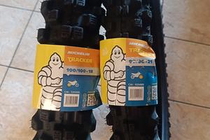 Michelin tracker 100/100-18.  90/90-18