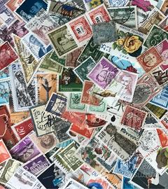 1 kg francobolli mondiali lotto 2 x 10,000 10000