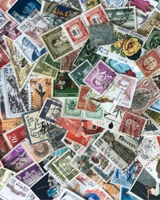 1 kg francobolli mondiali lotto 2 x 10,000 10000