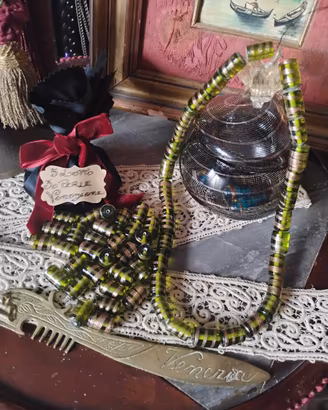 30Perle orig Veneziane vintage Murano per collana