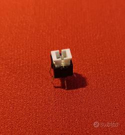 Pulsante con led blu 6 x 6 x 7