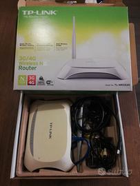 Router 4G Wi-Fi TP-LINK TL-MR3220 con USB