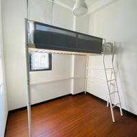 Letto a Soppalco IKEA VITVAL 90x200 Con materasso