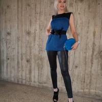 Leggings pantaloni similpelle. Nuovo. Calzedonia