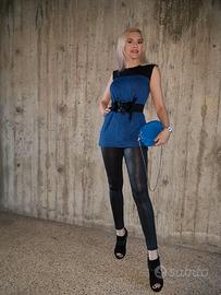 Leggings pantaloni similpelle. Nuovo. Calzedonia