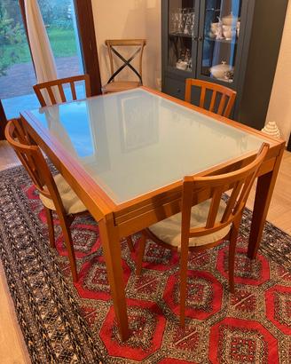 Tavolo Calligaris BonTon allungabile + sedie