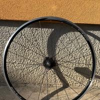 ruota posteriore bicicletta corsa