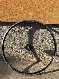 ruota posteriore bicicletta corsa