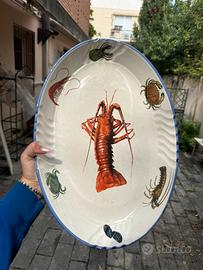 piatto da portata Ceramica Marion con aragosta