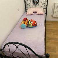 Letto singolo ferro battuto