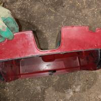 bauletto vespa pk xl rush rosso originale 50 125