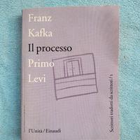 Il Processo, libro di Kafka, traduzione Primo Levi