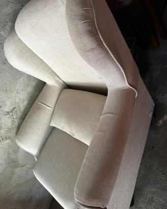 Poltrona Orecchiona IKEA Strandmon Beige / Grigio