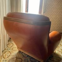 poltrana pelle vintage