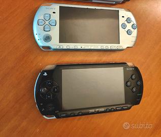 Lotto 2 PSP Funzionanti con Difetti + 2 Batterie