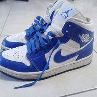 Jordan 1 Mid blu Kentucky