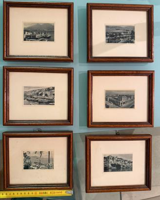 Set quadretti vintage Fotografie Napoli