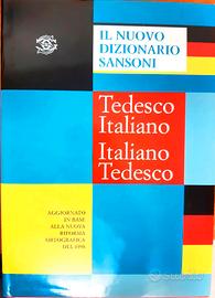 IL NUOVO DIZIONARIO SANSONI TEDESCO - ITALIANO