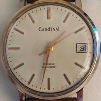 Orologio Cardinal carica manuale funzionante.