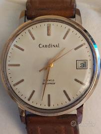 Orologio Cardinal carica manuale funzionante.
