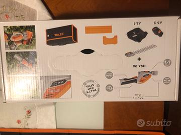 Stihl hsa 26 con asta telescopica