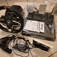 Volante t248 + Pedaliera + playset challenge