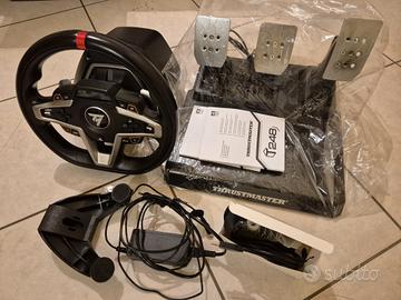 Volante t248 + Pedaliera + playset challenge