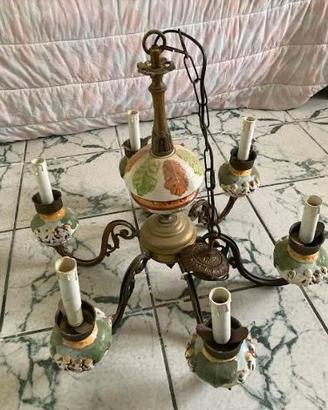 LAMPADARIO DA SALA 6 LUCI