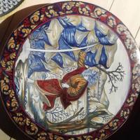 piatto grande, diametro 52 cm. S. Zenobi, Gualdo T