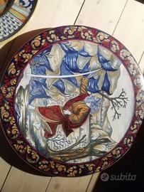 piatto grande, diametro 52 cm. S. Zenobi, Gualdo T