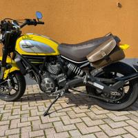 Ducati scrambler icon yellow