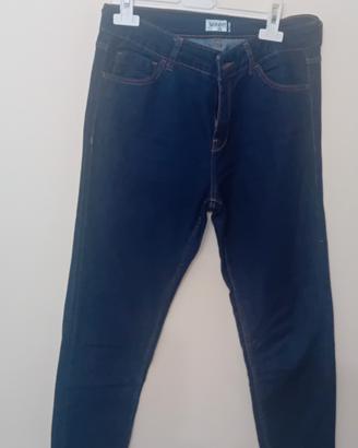 jeans skinny blu taglia 44