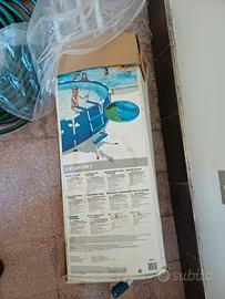 scaletta per piscina fuori terra 