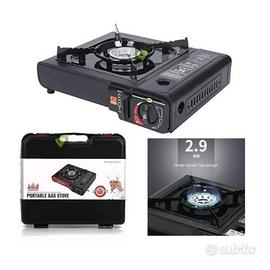 FORNELLO A GAS DA CAMPEGGIO ATTACCO GPL / BUTANO