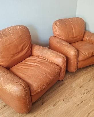 Poltrone Busnelli “Piumotto” anni 70