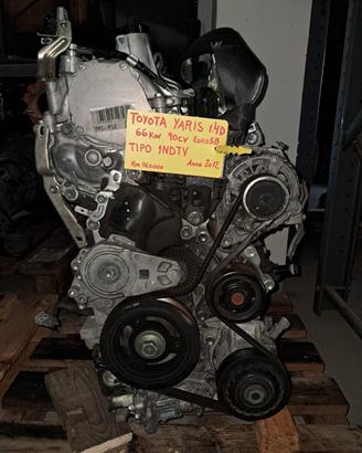 MOTORE TOYOTA YARIS 1.4D-4D TIPO 1NDTV