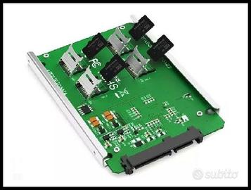 ADATTATORE 4 MICRO SD HARD DISK SATA