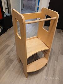 Scaletta montessoriana legno