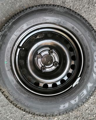 Cerchione + Copertone Goodyear 185/70R14
