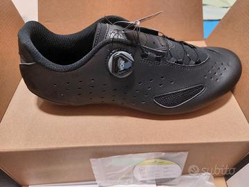 scarpa bici LAKE CX219-X WIDE,suola CARBONIO. t46
