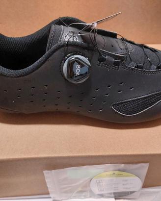 scarpa bici LAKE CX219-X WIDE,suola CARBONIO. t46