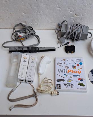 Nintendo Wii Classic White Console + Acce.+ Giochi