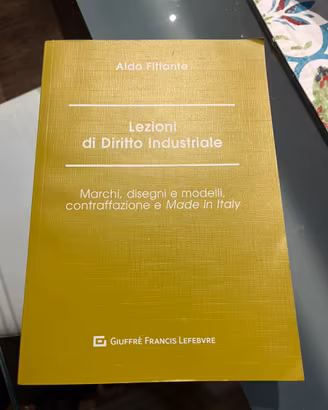 Libro  diritto industriale