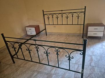 testiera letto ferro battuto 