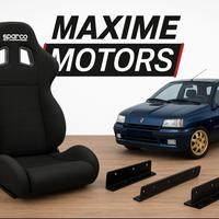 KIT SEDILE SPARCO R100 CON BASE SEDILE PER RENAULT