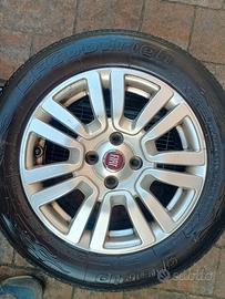 Cerchi in lega originali Fiat Punto 15" + gomme