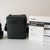 Sigma 24-70 mm f/2.8 Art Sony E Garanzia 2028