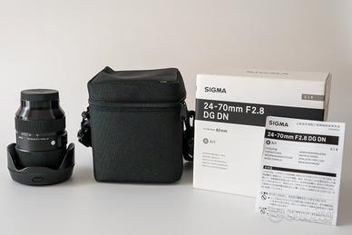 Sigma 24-70 mm f/2.8 Art Sony E Garanzia 2028