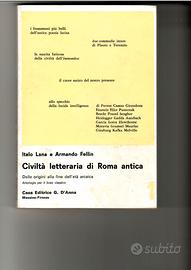 Civiltà letteraria di Roma antica.
