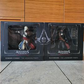 Assassin's creed IV set statue completo Ubisoft 